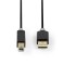 Câble USB 2.0 | A Mâle - B Mâle | 3,0 m | Anthracite
