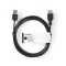 Lot de 50 : Câble USB 2.0 | A Mâle - USB A Femelle | 2,0 m | Noir