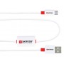 Câble USB 2.0 AM - MBM USB A Mâle - USB Micro-B 1.00 m Blanc