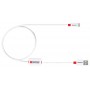 Câble USB 2.0 AM - MBM USB A Mâle - USB Micro-B 1.00 m Blanc