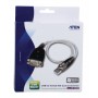 Câble USB 2.0 USB A Mâle - DB9 mâle 0.35 m Gris