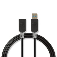 Câble USB 3.0 | A Mâle - A Femelle | 2,0 m | Anthracite