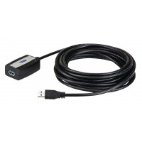 Câble USB 3.0 USB A Femelle - USB A Mâle 5 m Noir