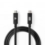 Câble USB 3.1 (Gen2) | USB- C™ Mâle vers USB-C™ Mâle | 1,0 m | Noir