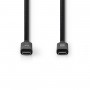 Câble USB 3.1 (Gen2) | USB- C™ Mâle vers USB-C™ Mâle | 1,0 m | Noir