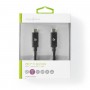 Câble USB 3.1 (Gen2) | USB- C™ Mâle vers USB-C™ Mâle | 1,0 m | Noir
