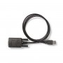 Convertisseur | USB A mâle vers RS232 mâle | USB 2.0 | Câble de 0,9 m