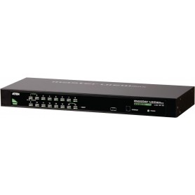 16 ports KVM Switch Noir