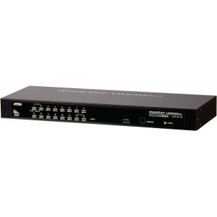 16 ports KVM Switch Noir