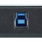 2-Port Commutateur USB Noir