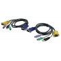 2-Port KVM Switch Argent