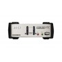 2-Port KVM Switch Noir/Argent