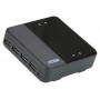 4-Port Commutateur USB Noir