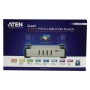 4-Port KVM Switch Argent