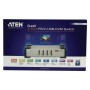 4-Port KVM Switch Argent