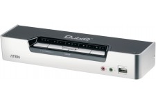 4-Port KVM Switch Noir