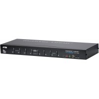 8-Port KVM Switch Noir