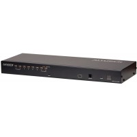 8-Port KVM Switch Noir