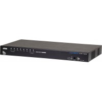 8-Port KVM Switch Noir