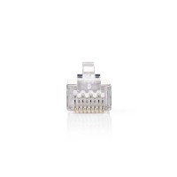 Connecteur Réseau | RJ45 (8P8C) Mâle - 10 pièces | Métal