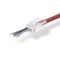 Connecteur Réseau Facile à Utiliser | RJ45 Mâle - Pour Câbles Multibrins Cat 5 UTP | 10 pièces | clair