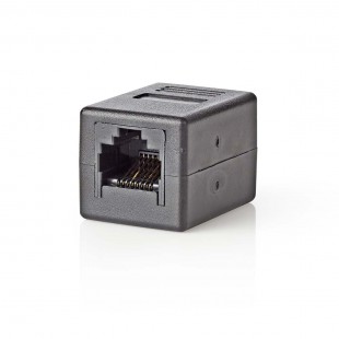 Adaptateur réseau Cat 5 | RJ45 (8P8C) Femelle - RJ45 (8P8C) Femelle | Noir