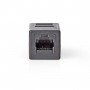 Adaptateur réseau Cat 5 | RJ45 (8P8C) Femelle - RJ45 (8P8C) Femelle | Noir