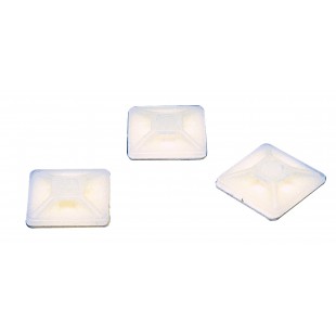 Lot de 100 : Serre-câbles 4.8 mm Blanc