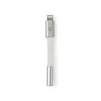 Adaptateur Audio | Lightning Mâle 8 Broches vers 3,5 mm Femelle | Casque d'Écoute pour Appareils Apple