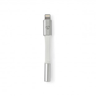 Adaptateur Audio | Lightning Mâle 8 Broches vers 3,5 mm Femelle | Casque d'Écoute pour Appareils Apple