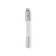 Adaptateur Audio | Lightning Mâle 8 Broches vers 3,5 mm Femelle | Casque d'Écoute pour Appareils Apple