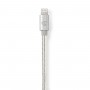 Câble Adaptateur pour Casque d'écoute Apple Lightning | Mâle 8 broches Apple Lightning vers Mâle 3,5 mm | 1,00 m | Aluminium