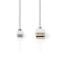 Câble de Charge et de Synchronisation | Apple Lightning Mâle à 8 Broches - USB A Mâle | 2,0 m | Blanc