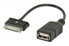 Câble de charge et sync Samsung Samsung 30p Mâle - USB A Femelle 0.20 m Noir