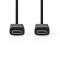 Lot de 30 : Câble de synchronisation et de charge (Gen 2) | USB-C™ Mâle | USB-C™ Mâle | 1,0 m | Noir