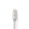 Câble de Synchronisation et de Charge | 3,0 m Plaqué Or | USB-A Mâle vers Câble Lightning Mâle 8 Broches | Compatible avec les A