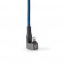 Câble de Synchronisation et de Charge | USB-A Mâle vers Apple Lightning 8 broches Mâle | Connecteur pour jeux 180° | 2,0 m | Ron