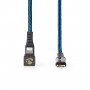 Câble de Synchronisation et de Charge | USB-C­™ Mâle vers Apple Lightning 8 broches Mâle | Connecteur pour jeux 180° | 2,0 m | R