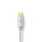 Câble Lightning Apple | Mâle 8 broches Apple Lightning vers USB-C | 2,00 m | Aluminium