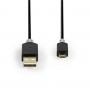 Câble USB 2.0 | A Mâle - Micro B Mâle | 2,0 m | Anthracite