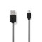 Lot de 50 : Câble USB 2.0 | A Mâle - Micro B Mâle | 2,0 m | Noir