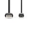 Lot de 50 : Câble USB 2.0 | A Mâle - Micro B Mâle | 3,0 m | Noir