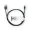 Lot de 50 : Câble USB 2.0 | A Mâle - Micro B Mâle | 3,0 m | Noir
