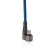 Câble USB 2.0 | Type-C™ mâle - Type-C™ mâle | connecteur pour jeu 180° | 1,0 m | rond | tressé | Noir-bleu