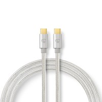 Câble USB 3.1 (Gen2) | Type-C Mâle - Type-C Mâle | 1,0 m | Aluminium