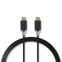 Câble USB 3.1 (Gen2) | Type-C Mâle - Type-C Mâle | 1,0 m | Anthracite