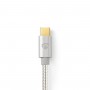 Câble USB 3.1 | Type-C Mâle - A Mâle | 2,0 m | Aluminium
