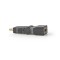 Adaptateur HDMI | Connecteur HDMI - HDMI Femelle | Rotatif | Noir