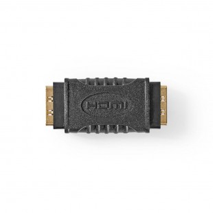 Adaptateur HDMI | HDMI Femelle - HDMI Femelle | Noir