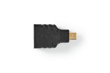 Adaptateur HDMI | Micro-connecteur HDMI - HDMI Femelle | Noir
